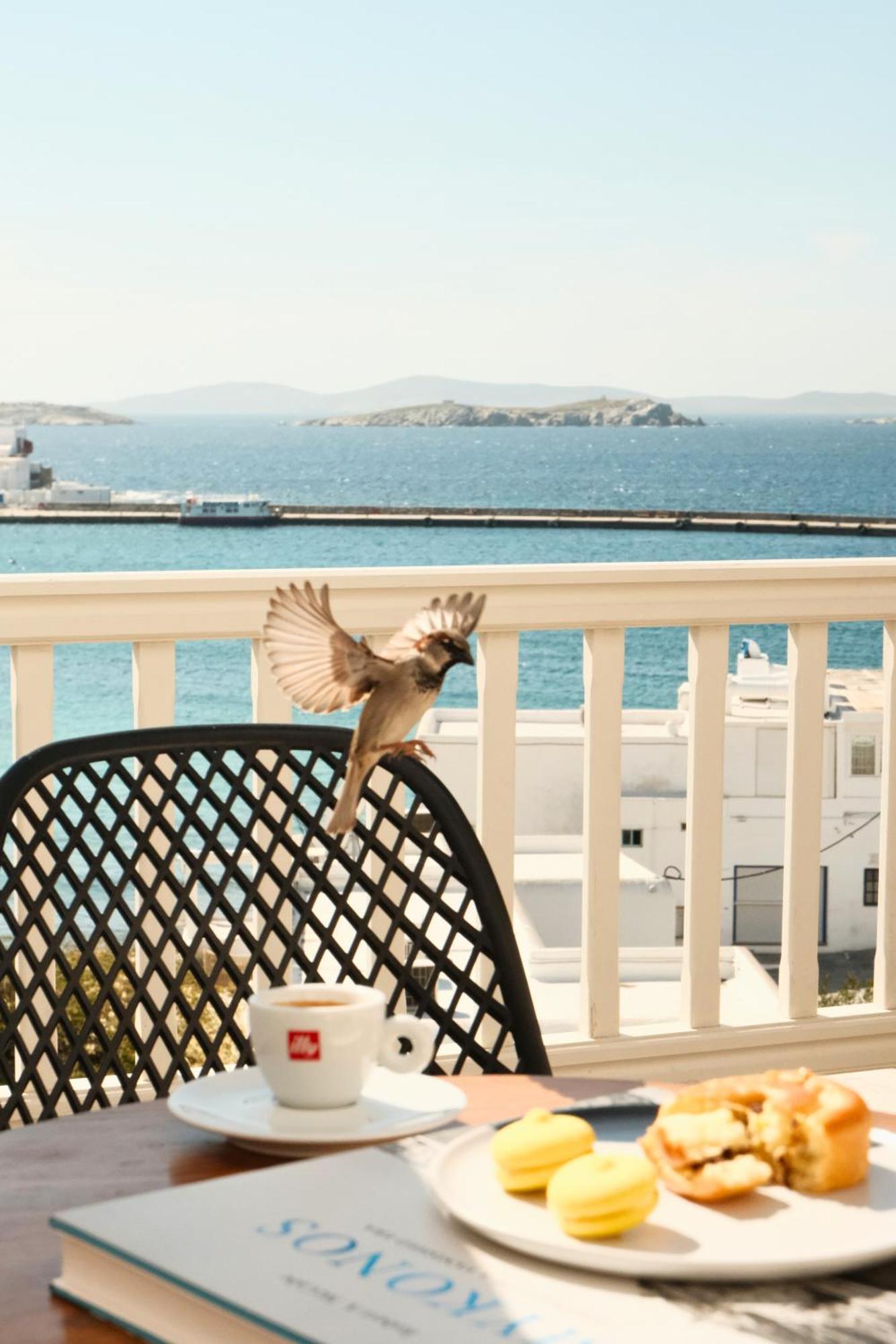 Yalos Hotel Sunset View Mykonos Town Private Rooms Exterior foto