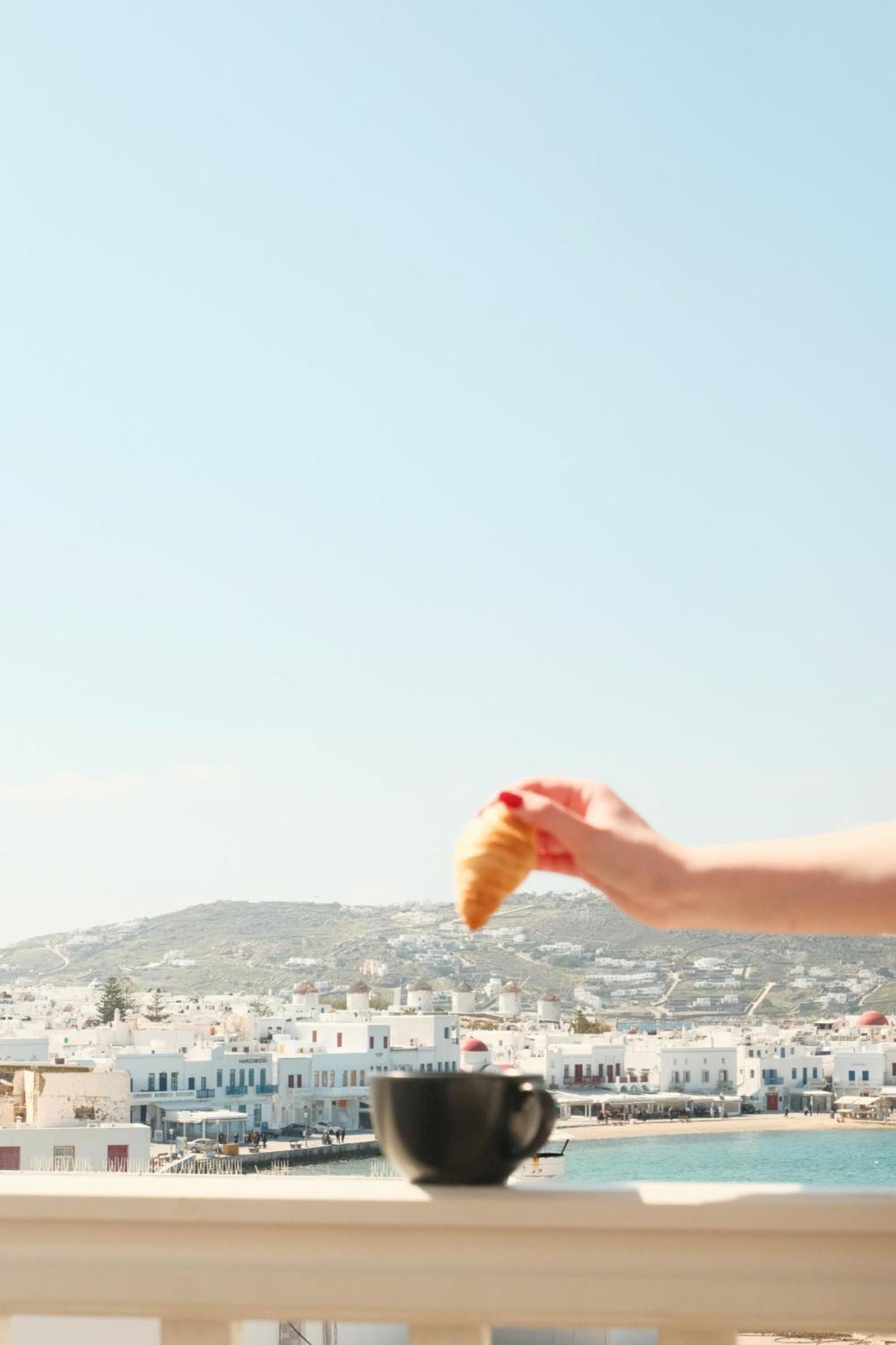 Yalos Hotel Sunset View Mykonos Town Private Rooms Exterior foto
